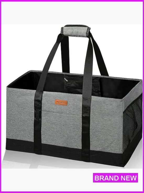 Other - Extra Large Foldable Grocery Tote Bag with Handles - Reusable Shopping Tote for